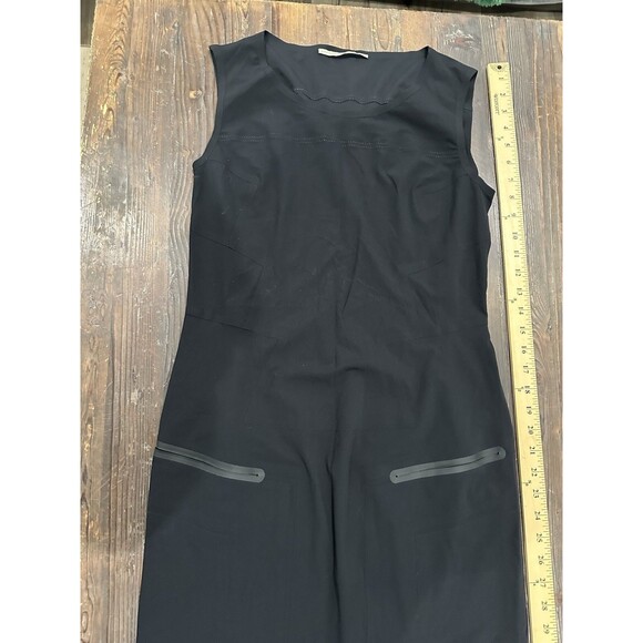 Marithe Francois Girbaud Dress Black Designer Size 6-8 Sleeveless - Picture 2 of 8